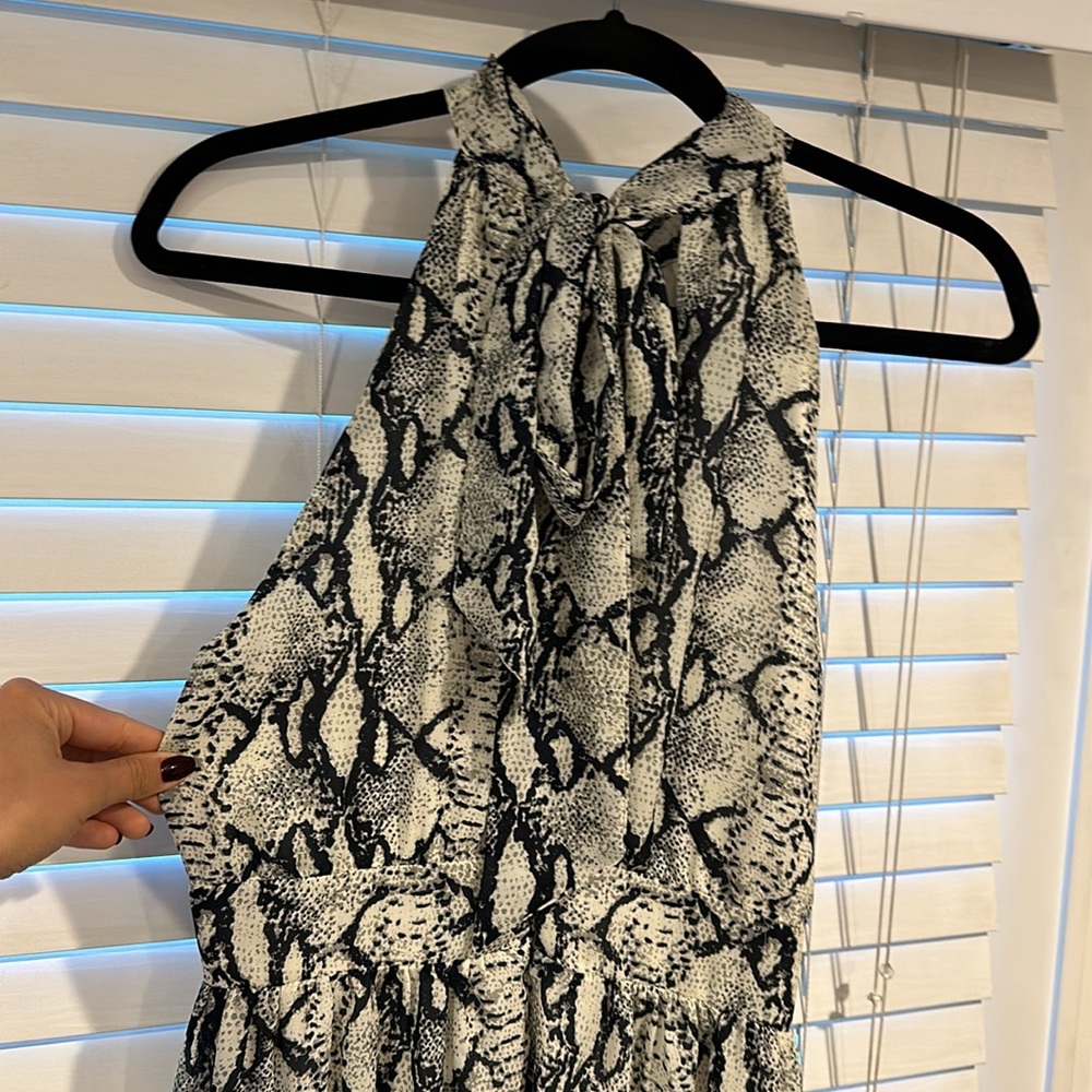 Snake Skin Ina Maxi Dress - Picture 3 of 4